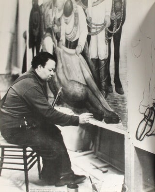 Diego Rivera. Mural painting