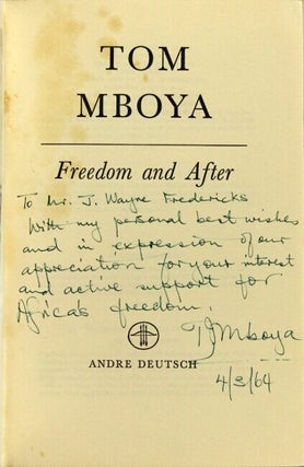 Freedom and after