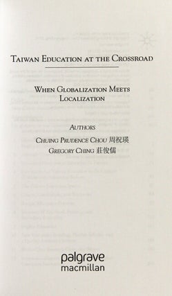 Taiwan education at the crossroad: when globalization meets localization