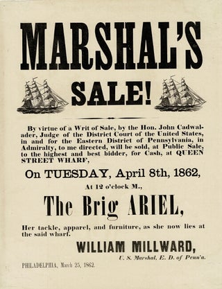 Item #63430 Marshal's sale! By virtue of a Writ of Sale, by the Hon. John Cadwalader, Judge of...