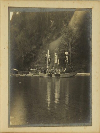 Album of 26 photographs depicting a trip through Japan