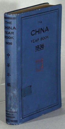 Item #63889 The China year book 1936. H. G. W. Woodhead