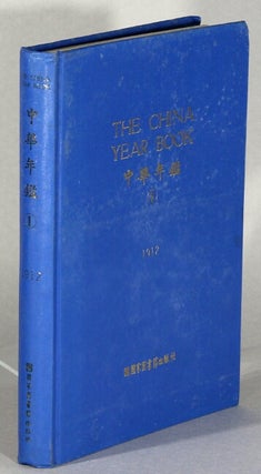 Item #63890 The China year book 1912. H. G. W. Woodhead