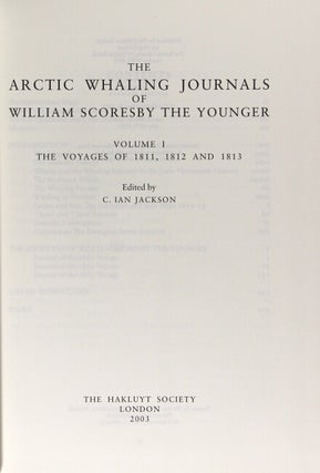 The Arctic whaling journals of William Scoresby the Younger