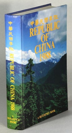 Item #64259 Republic of China 1988: a reference book