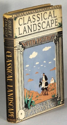 Item #64289 Classical landscape with figures ... illustrated by the author. Osbert Lancaster