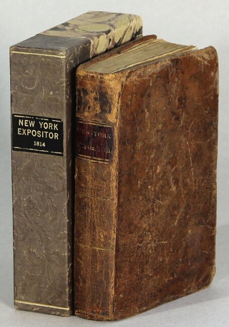 Item #64409 The New-York expositor; or fifth book: being a collection of the most useful words in the English language ... to which is added a vocabulary of scientific terms. By John Griscom ... for the use of schools. Richard Wiggins.