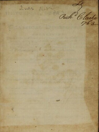An historical, genealogical, and classical dictionary. Containing the lives and characters of all the illustrious personages in the several ages and nations of the world ... With an abstract of the system of heathen mythology, and of the history of the heathen deities in particular. The whole extracted from the most authentic histories, and digested in an exact alphabetical order. Calculated not only for the use of schools, but for all persons who are desirous of being acquainted with ancient and modern history