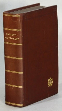 Item #64506 An universal etymological English dictionary: comprehending the derivations of the...