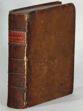 Item #64536 An archaeological dictionary; or classical antiquities of the Jews, Greeks, and...