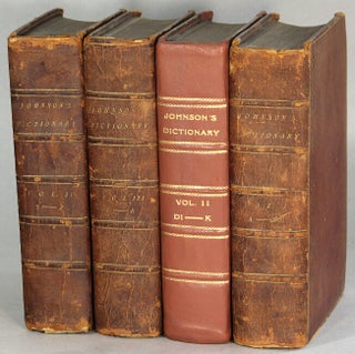Item #64622 A dictionary of the English language ... in four volumes. The ninth edition,...