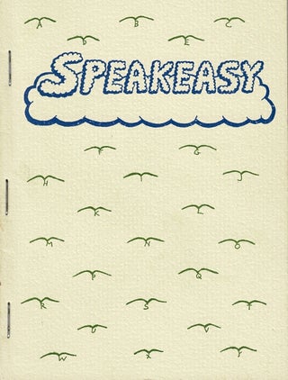 Item #64717 Speakeasy #1. Dave Morice