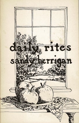 Item #64818 Daily rites. Sandy Berrigan