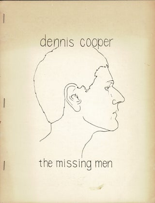 Item #64877 The missing men. Dennis Cooper