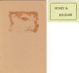 Item #65025 Honey & rhubarb. Recipes from Marjorie Kreidberg. Marjorie Kreidberg