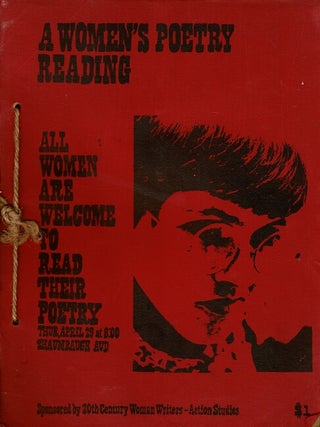 Item #65042 A women's poetry reading. All women are welcome to read their poetry [cover title