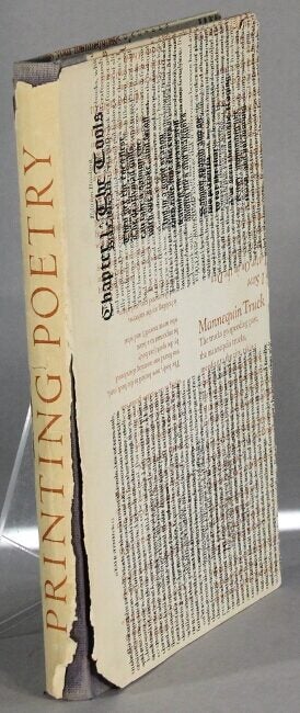Printing poetry: a workbook in typographic reification | Clifford
