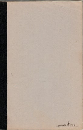 Item #65070 Moonstone. Volume I, no. 1 [all published?]. Kathleen Ahner, B. Jung, A. Martin