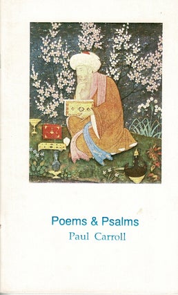 Item #65285 Poems & psalms. Paul Carroll