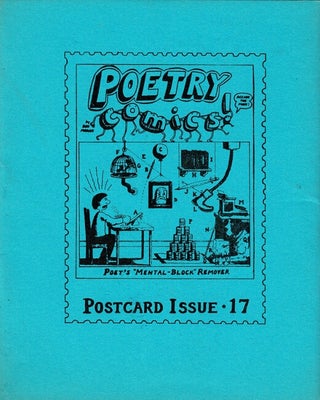 Item #65402 Poetry Comics! Postcard Issue 17. Dave Morice