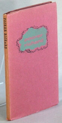 Item #65403 Poorer Richard. An almanac long after Franklin ... Foreword by R. Hunter Middleton....