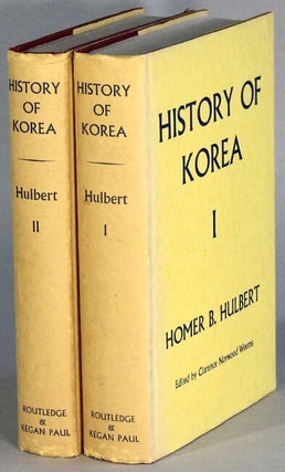 Item #65431 History of Korea. Edited by Clarence Norwood Weems. Homer B. Hulbert