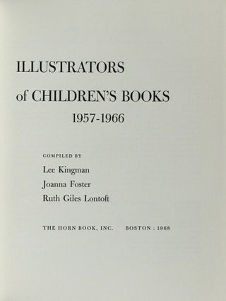 Illustrators of children's books 1957-1966