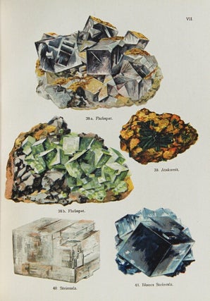 Das Mineralreich: mit besonderer Berücksichtigung der Verbreitung, Gewinnung und Verwertung der Mineralien. Mit 30 farbigen Tafeln und 86 Textabbildungen