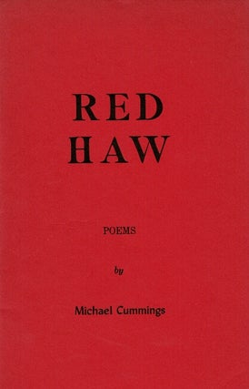 Item #65595 Red Haw. Poems. Michael Cummings