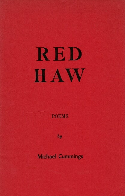 Item #65595 Red Haw. Poems. Michael Cummings.