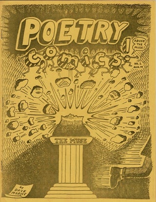Item #66051 Poetry comics. A series of disparate issues: nos. 2, 3, 5, 6, 11, 12, and 16. Dave...
