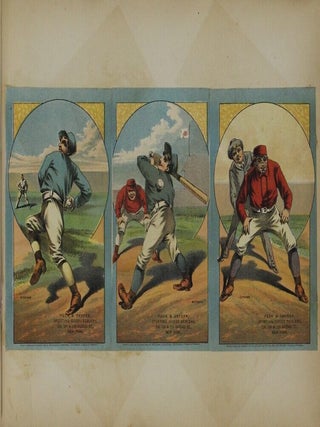 Album of chromolithograph business cards