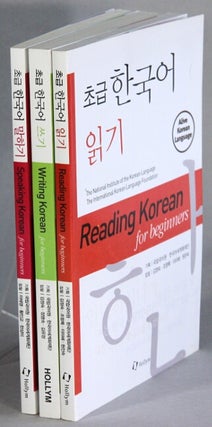 Item #66158 Speaking Korean for beginners. National Institute of the Korean Language