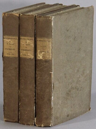 Item #66480 Ernestine; or, the child of mystery. By a lady of fashion ... In three volumes....