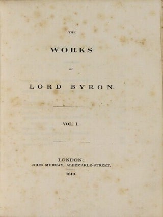 The works of Lord Byron
