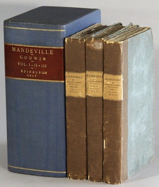 Item #66726 Mandeville. A tale of the seventeenth century in England. William Godwin