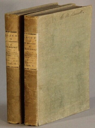 Item #66852 Alice; or, the mysteries: a sequel to “Ernest Maltravers.” By the author of...
