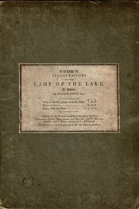 Item #67021 The lady of the lake, a poem ... Illustrated with engravings from paintings by...