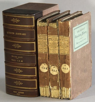 Item #67033 Quentin Durward. By the author of “Waverley," "Peveril of the Peak.” &c. Walter...