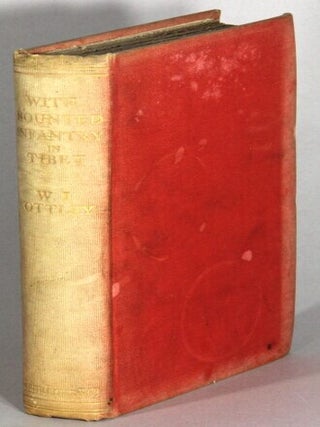 Item #67411 With mounted infantry in Tibet. W. J. Ottley, Brevet-Major