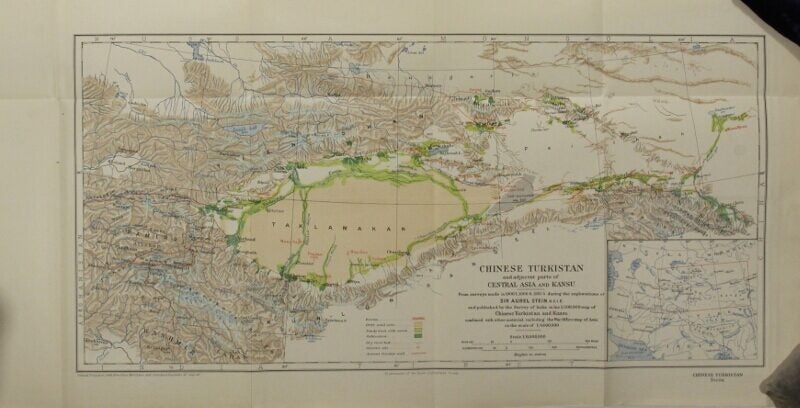 On ancient Central-Asian tracks. Brief narrative of three expeditions ...