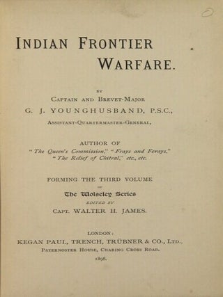Indian frontier warfare