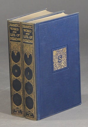 Item #6762 The dramatic works ... with a short account of his life by G.G.S. RICHARD BRINSLEY...