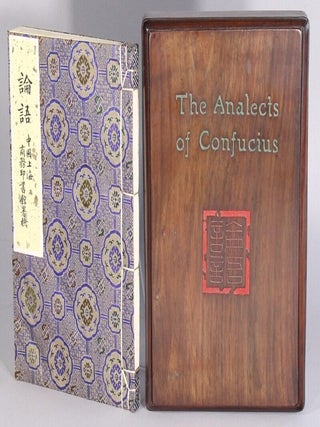 Item #68024 The analects of Confucius translated from the Chinese with an introduction and notes,...