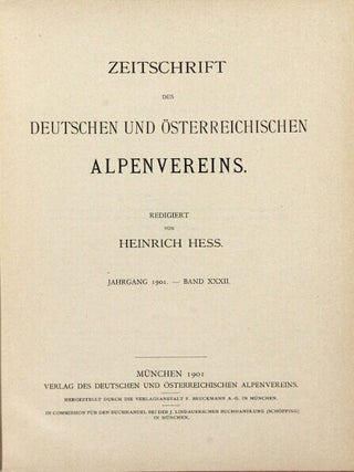 Zeitschrift des Deutschen und Österreichischen Alpenvereins
