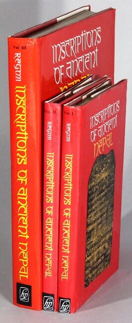 Inscriptions of ancient Nepal | D. R. Regmi, Dr
