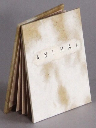 Item #68872 Animal [cover title]. Kate Cherne
