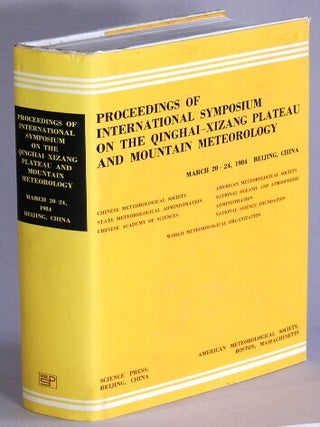 Item #69208 Proceedings of International Symposium on the Qinghai-Xizang Plateau and Mountain...