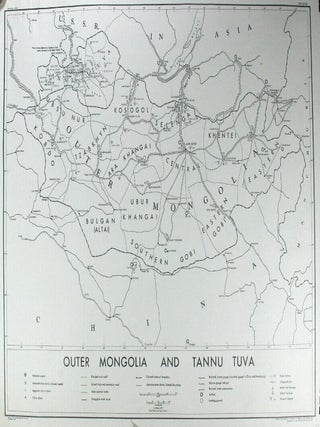 Item #70231 Outer Mongolia and Tannu Tuva. OSS Branch of Research and Analysis
