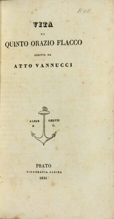 Vita di Quinto Orazio Flacco